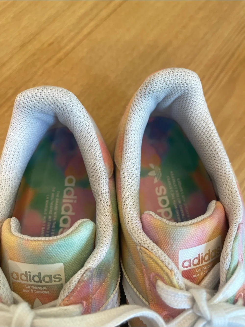 Adidas Women's Pastel Tie-Dye Superstar Sneakers - 7.5 LKN
